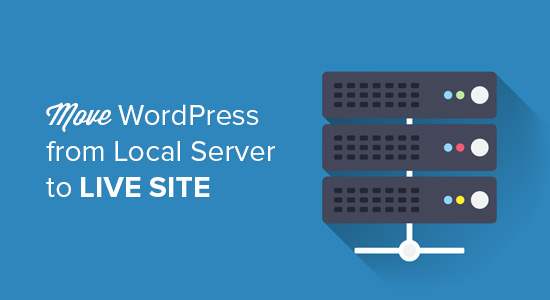 WordPress verplaatsen van lokale server naar live-site