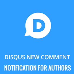 So benachrichtigen Sie Postautoren über neue Disqus-Kommentare in WordPress / WordPress-Plugins