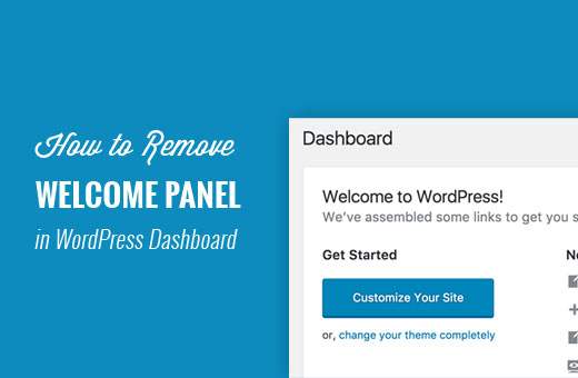 Slik fjerner du velkomstpanelet i WordPress Dashboard