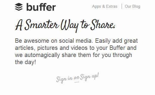 Hoe WordPress Posts voor Social Media plannen met BufferApp