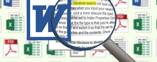 Come cercare il contenuto del file in Windows / finestre