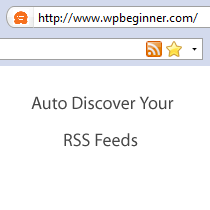 Cómo configurar Auto Discovery para sus fuentes RSS de WordPress