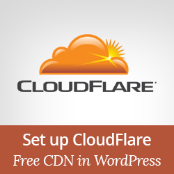 Så här konfigurerar du CloudFlare Free CDN i WordPress