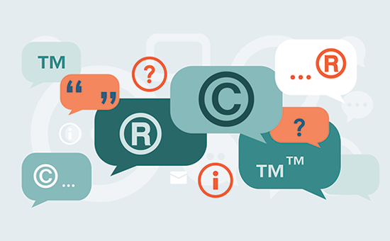 Hoe handelsmerk en auteursrecht De naam en het logo van uw blog