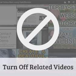 Cómo desactivar videos relacionados de YouTube en WordPress