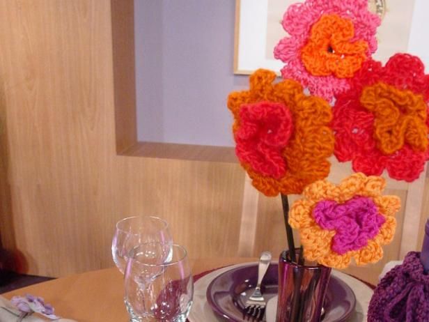 Det er My Party Crocheted Flower / Lag og dekorere