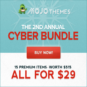 Mojo Themes WordPress Cyberbundle - Grandes ahorros / Noticias