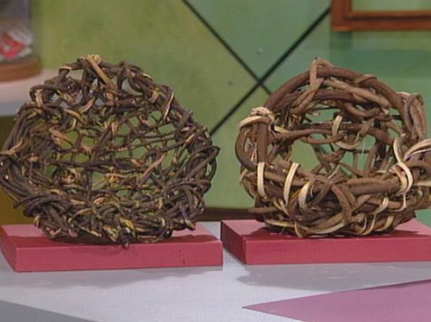 Random Weave Basket / Maken en versieren