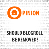 Les «liens» de Blogroll doivent-ils être supprimés au profit des menus WordPress?