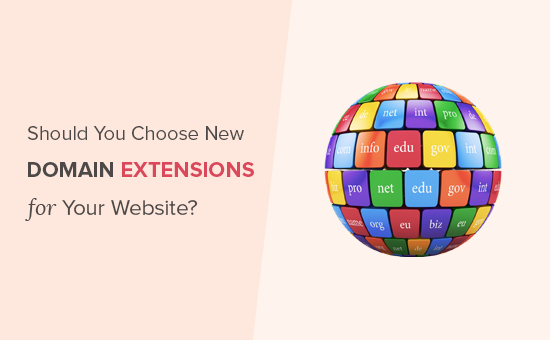 Moet u een nieuwe extensie voor uw website kiezen?