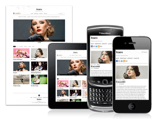 Simfo - Thème WordPress minimal réactif de Themify / Nouvelles