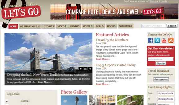 Las 10 mejores guías de viajes internacionales gratis Sitios web de viajes Sitio web04