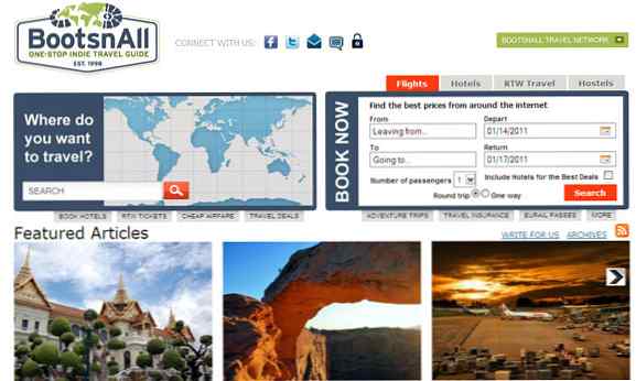 Las 10 mejores guías de viajes internacionales gratis Sitios web de viajes Sitio web05