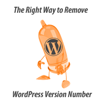 Det rätta sättet att ta bort WordPress versionsnummer / Handledningar