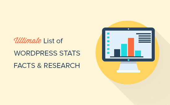 Liste ultime des statistiques, faits et autres recherches sur WordPress