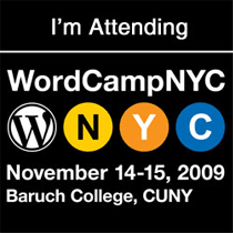 WordCamp New York City 2009 / Noticias