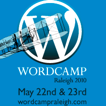WordCamp Raleigh 2010 (Oversikt) / arrangementer