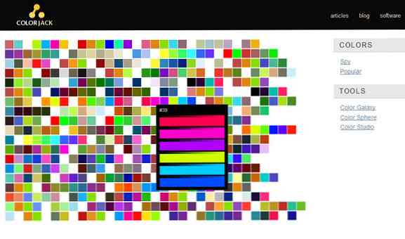 10 platser att spela med färger och skapa färgpalett Färgpalett08
