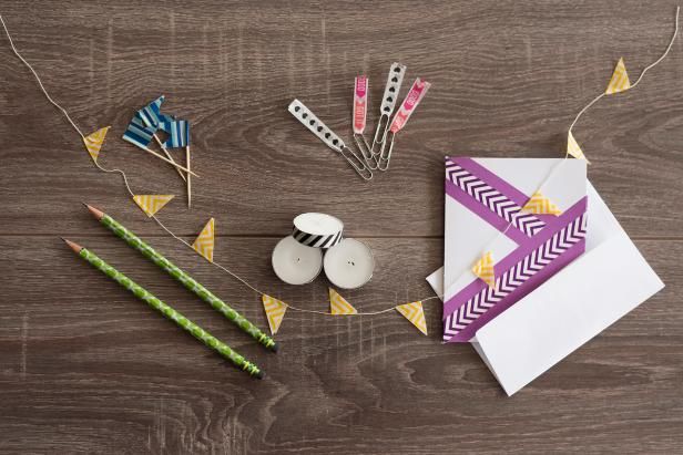 6 Easy Washi Tape Crafts / Maken en versieren