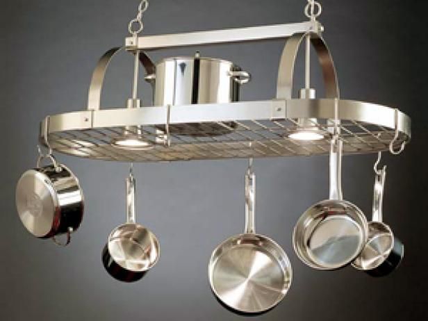 Ein Pot-Rack an seinem richtigen Platz / Räume und Räume