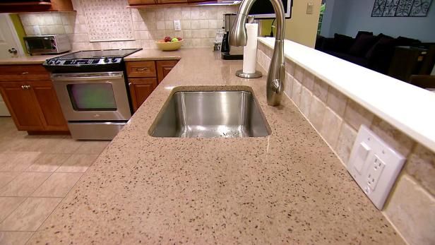 Velge countertops produsert kvarts / Rom og rom