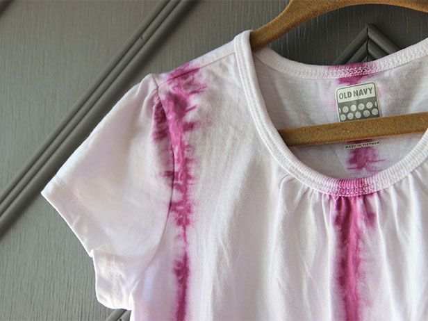 T-shirt Shibori tinte fai-da-te / Fai e decorare