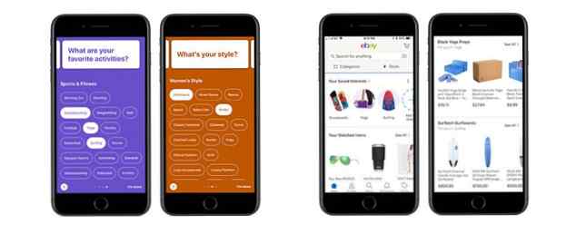 eBay utilise vos intérêts pour vous aider à magasiner en ligne