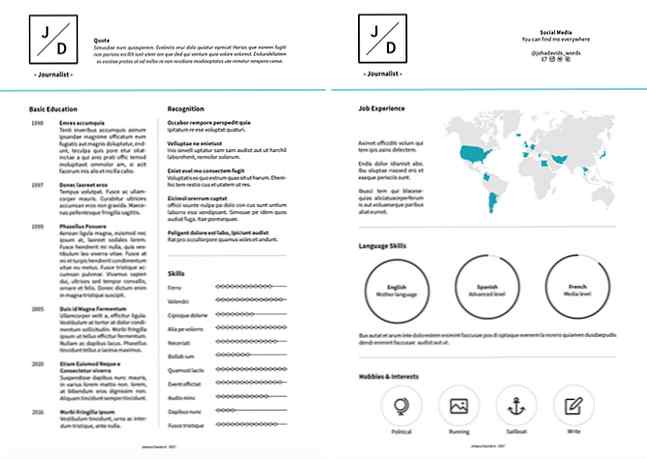 Finden Sie Die Perfekte Indesign Resume Vorlage Um Ihre Fahigkeiten Zu Prasentieren Kreativ Nachrichten Aus Der Welt Der Modernen Technologie