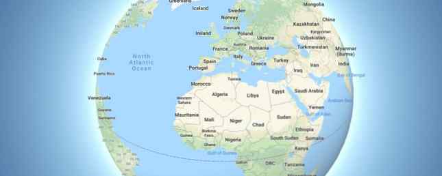 Google Maps avviser Flat Earth Theory