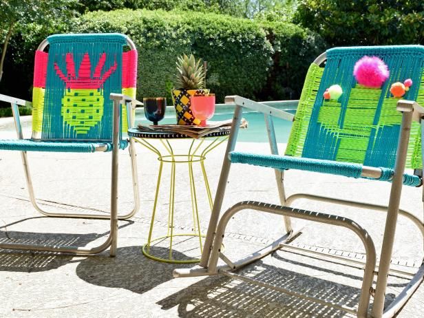 Hvordan Macrame en Vintage Lawn Chair