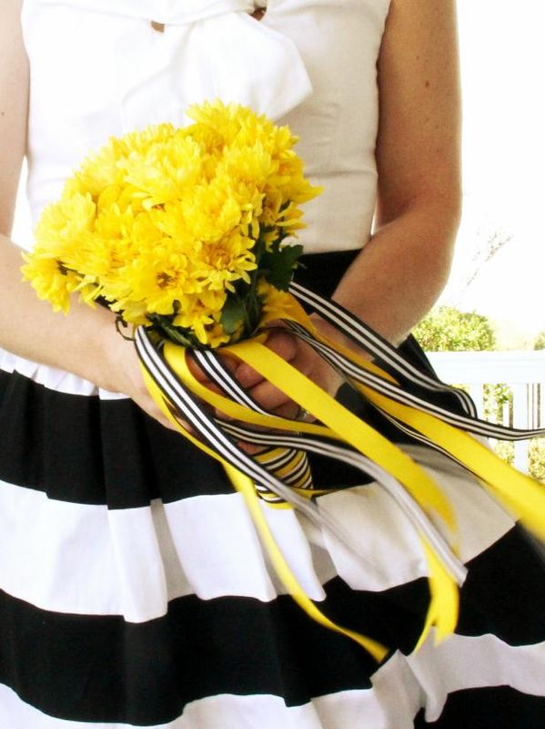 Comment faire un bouquet de mariage de ruban