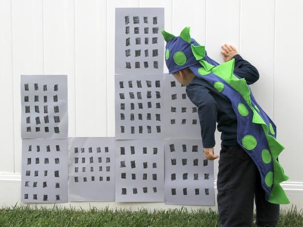 Come fare un dinosauro Costume di Halloween