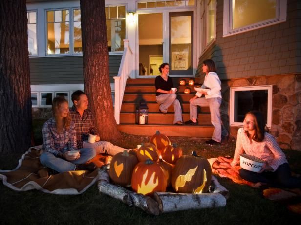 Comment faire un feu de joie de citrouille d'Halloween