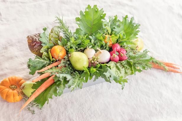 Cómo hacer una pieza central de cosecha de otoño comestible / Hacer y decorar