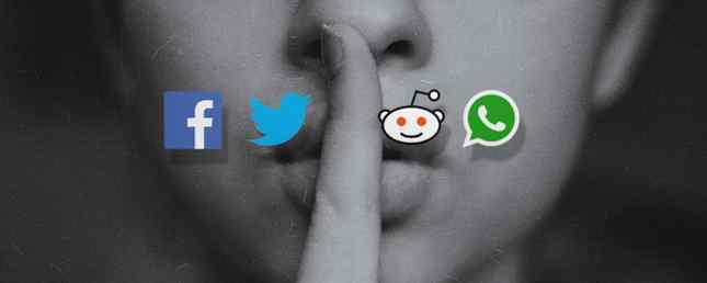 Comment mettre les gens en sourdine sur les médias sociaux Facebook, WhatsApp, Reddit, etc.