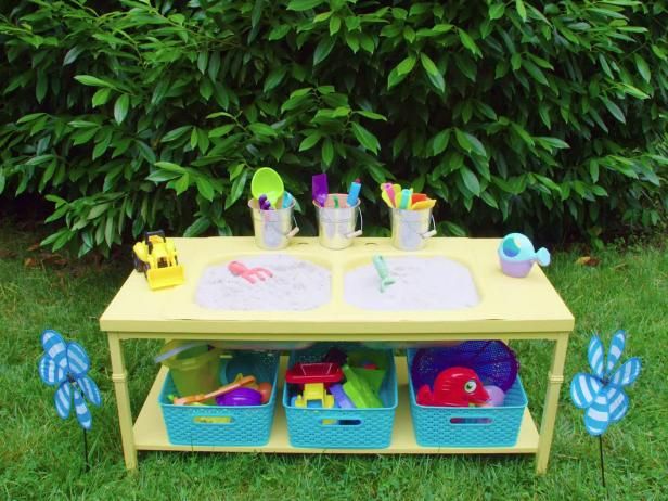 Cómo reciclar un fregadero en una mesa de juegos para niños / Hacer y decorar