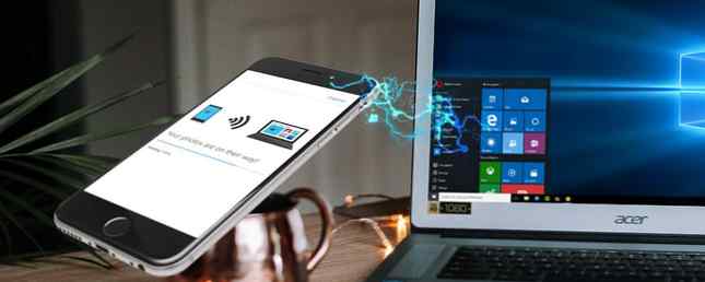 Slik overfører du trådløst data fra en telefon til en Windows-PC / Windows