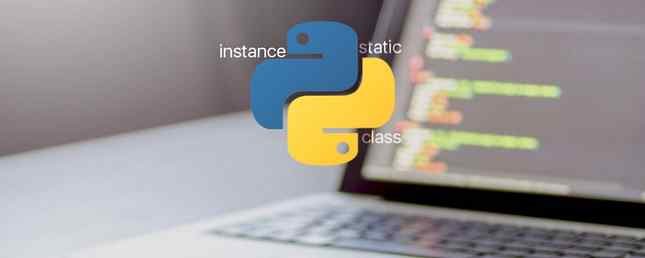 Méthodes d'instance vs statiques vs classes en Python Les différences importantes