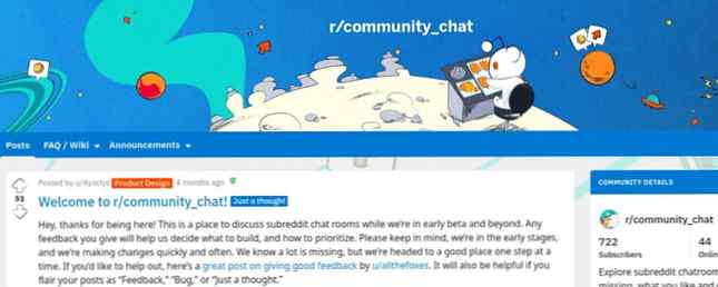 Reddit lanza salas de chat en vivo como si fuera 1999