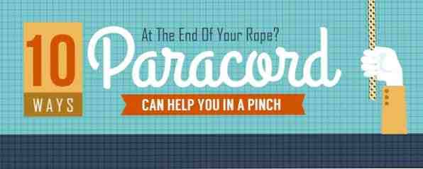 10 razones para llevar siempre Paracord al acampar / ROFL