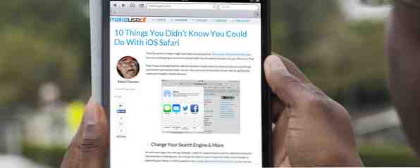 10 cose che non sapevi di poter fare con iOS Safari / iPhone e iPad