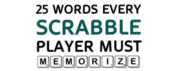 25 parole Ogni giocatore di Scrabble deve memorizzare / ROFL