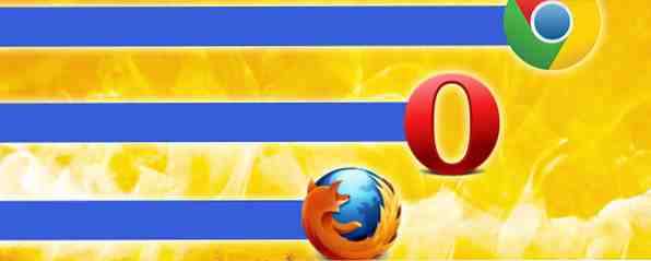 Navigateur Wars Firefox contre Chrome contre Opera, l’indice de référence définitif / Les navigateurs