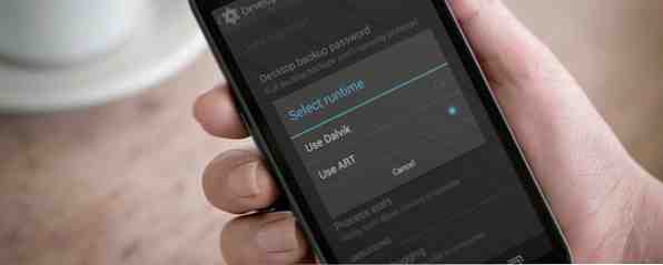 Passare ad ART accelera il tuo dispositivo KitKat Android? / androide