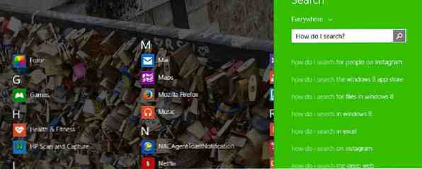 Hoe u beter en sneller kunt zoeken in Windows 8 / ramen