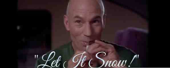 El capitán Jean-Luc Picard canta ¡Déjalo nevar! / ROFL