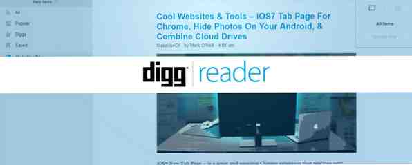 Digg Reader este o alternativă frumoasă minimă la hrănire / Internet