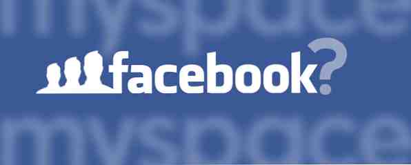 ¿Facebook va de la misma manera que MySpace?