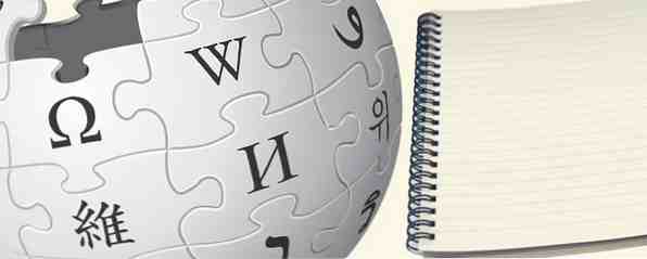 Wikipedia presenterar ett formulär för nya artiklar / internet
