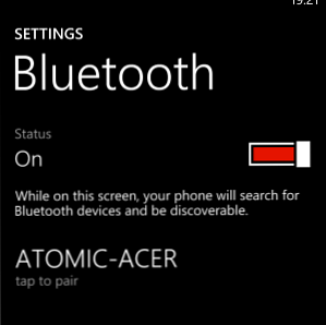 Fildeling, Manuell synkronisering og Bluetooth Tips for Windows Phone 8 / Internett